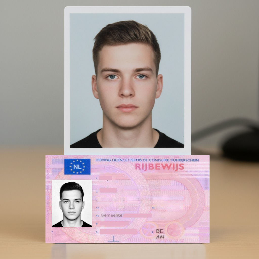 Rijbewijs foto